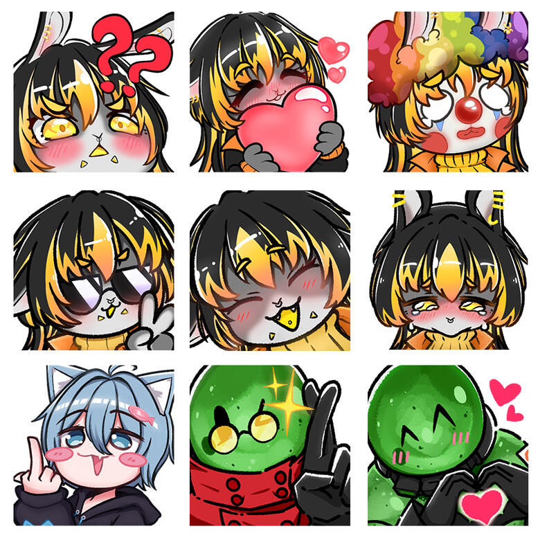 Emote Commissions (5usd each)